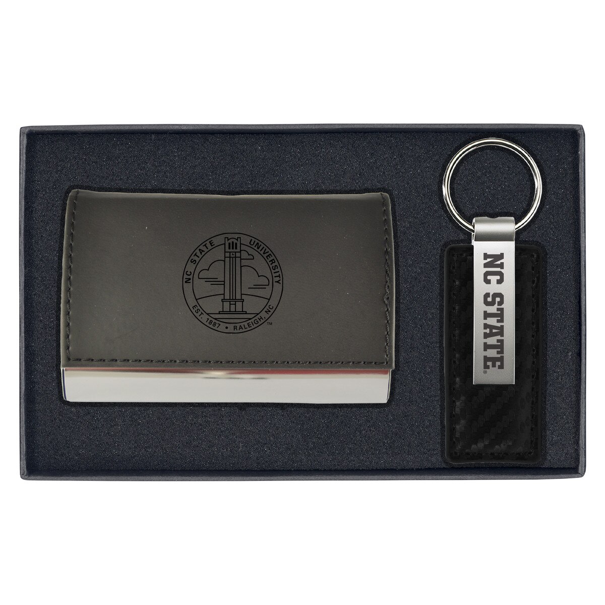 Business Card Holder-Blk Velour Key